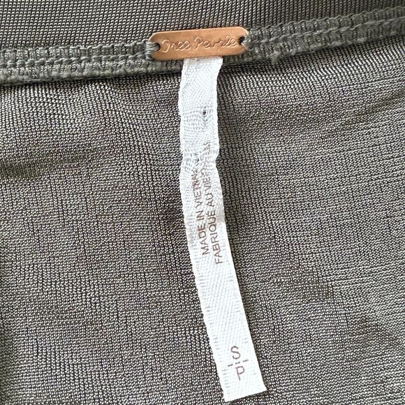 Free People Skirt Womens Small Olive Wrap Maxi Asymmetrical High Low OB969810 - Picture 3 of 10